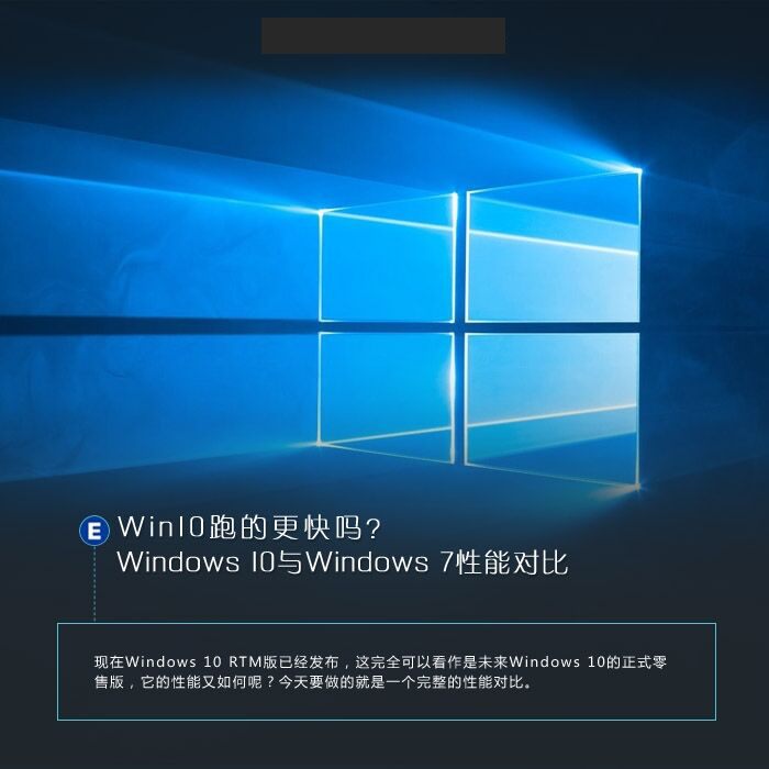 Win10跑的更快吗？Windows 10与Windows 7性能对比