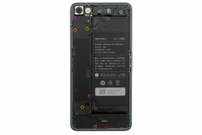 拆解锤子 T2【Smartisan T2】