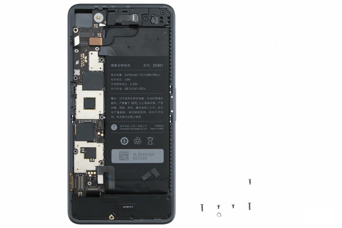 拆解锤子 T2【Smartisan T2】