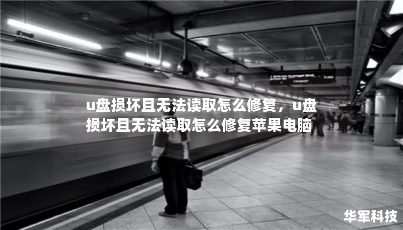 u盘损坏且无法读取怎么修复，u盘损坏且无法读取怎么修复苹果电脑