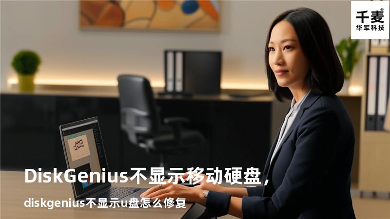 DiskGenius不显示移动硬盘，diskgenius不显示u盘怎么修复