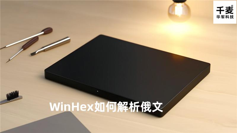 WinHex如何解析俄文