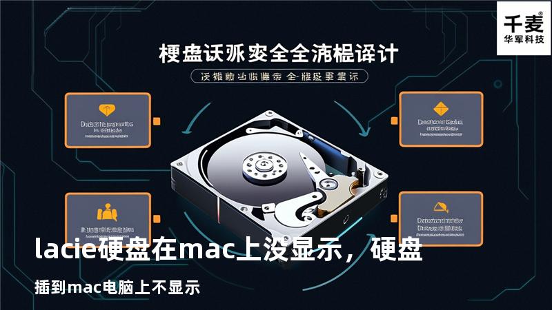 lacie硬盘在mac上没显示，硬盘插到mac电脑上不显示
