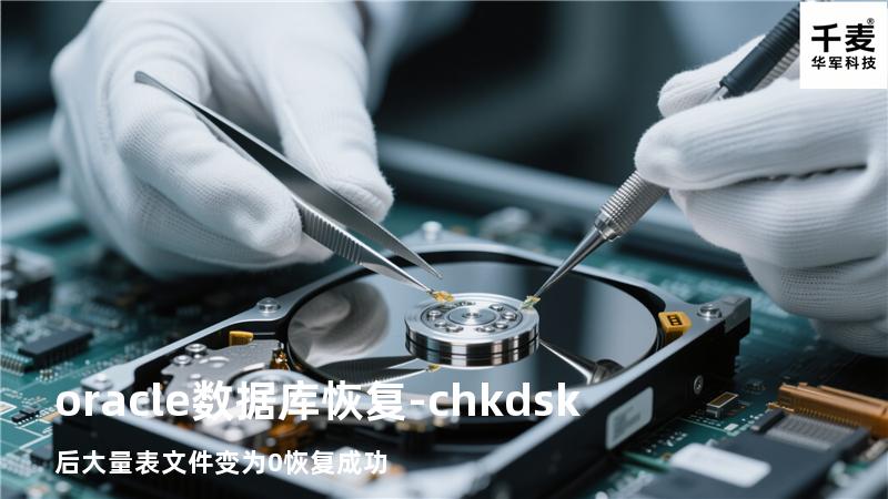 oracle数据库恢复-chkdsk后大量表文件变为0恢复成功