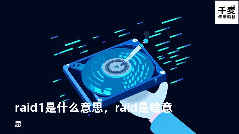 raid1是什么意思，raid是啥意思
