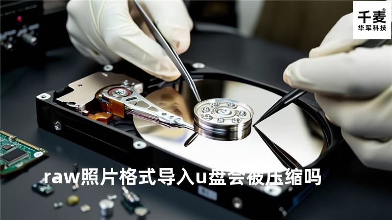raw照片格式导入u盘会被压缩吗