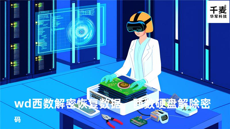 wd西数解密恢复数据，西数硬盘解除密码
