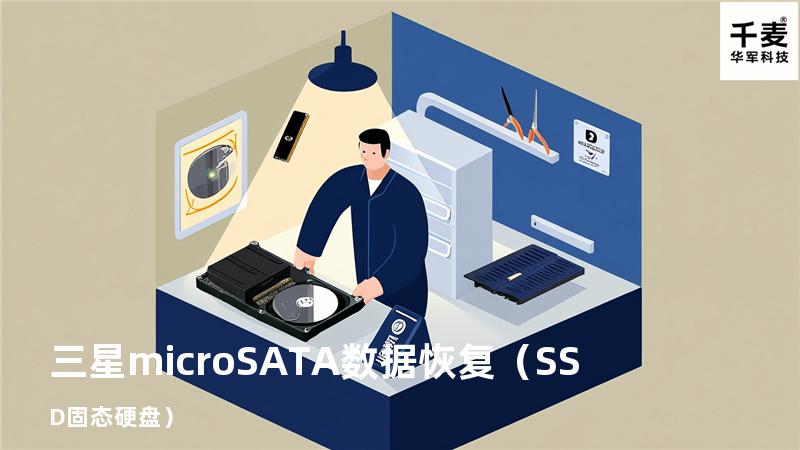 三星microSATA 数据恢复（SSD固态硬盘）