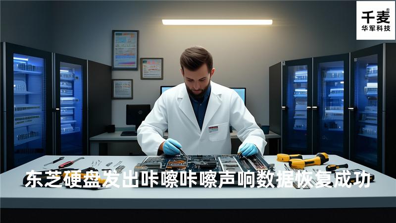 东芝硬盘发出咔嚓咔嚓声响数据恢复成功