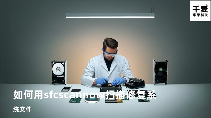 如何用sfc /scannow扫描修复系统文件