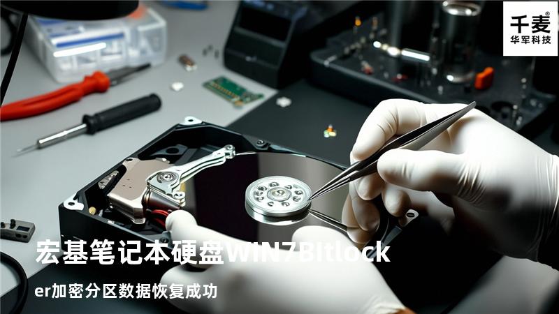 宏基笔记本硬盘WIN7 BItlocker加密分区数据恢复成功