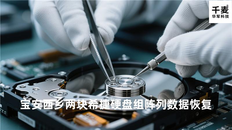 宝安西乡两块希捷硬盘组阵列数据恢复