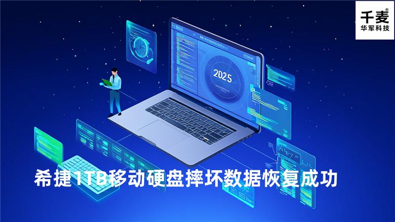 希捷1TB移动硬盘摔坏数据恢复成功
