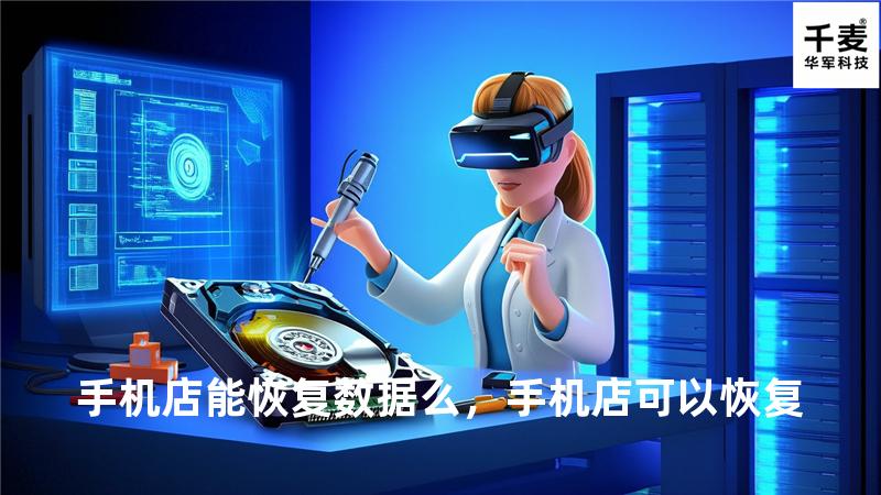 手机店能恢复数据么，手机店可以恢复