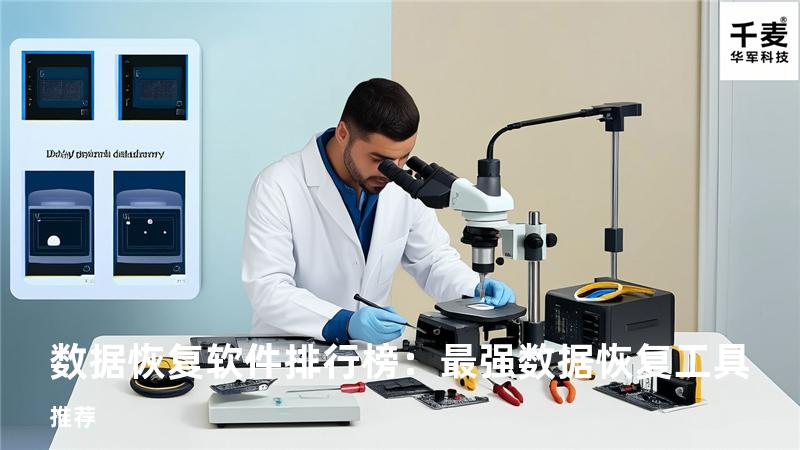 数据恢复软件排行榜：最强数据恢复工具推荐