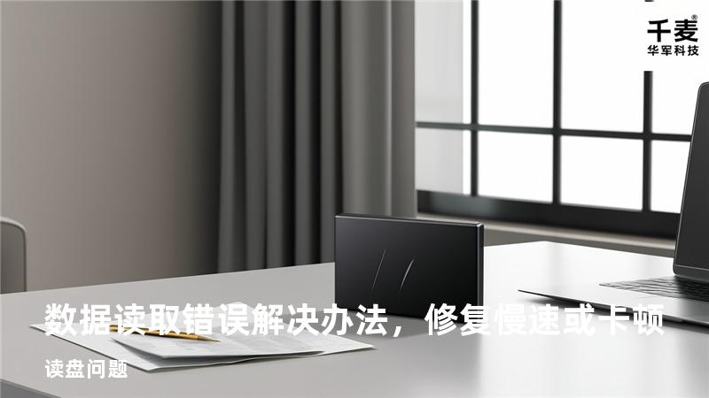  数据读取错误解决办法，修复慢速或卡顿读盘问题