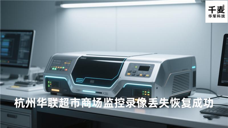 杭州华联超市商场监控录像丢失恢复成功