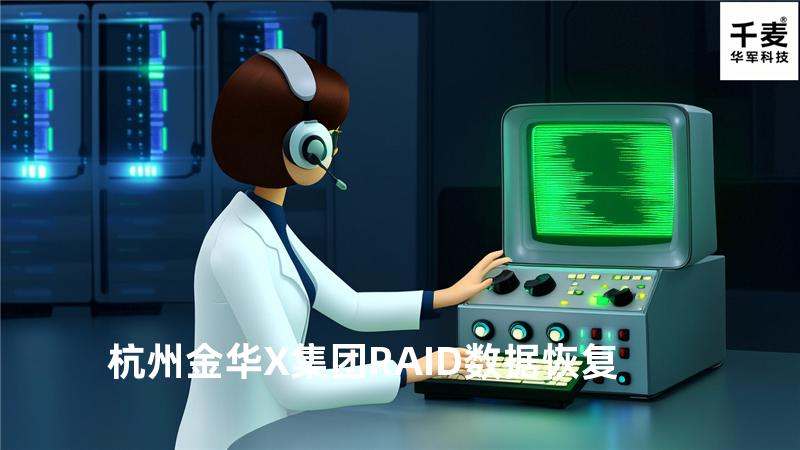 杭州金华X集团RAID数据恢复