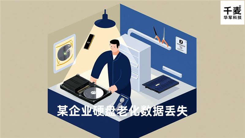 某企业 硬盘老化数据丢失
