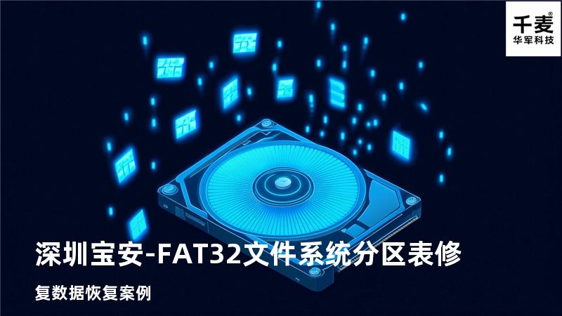 深圳宝安-FAT32文件系统分区表修复数据恢复案例