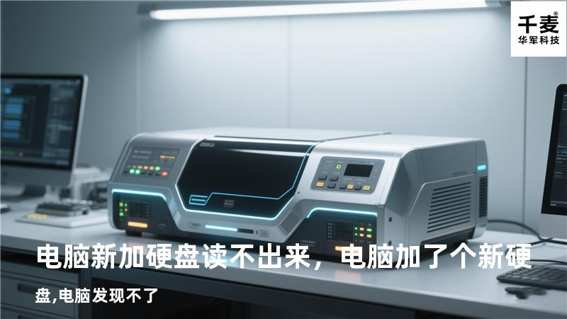 电脑新加硬盘读不出来，电脑加了个新硬盘,电脑发现不了