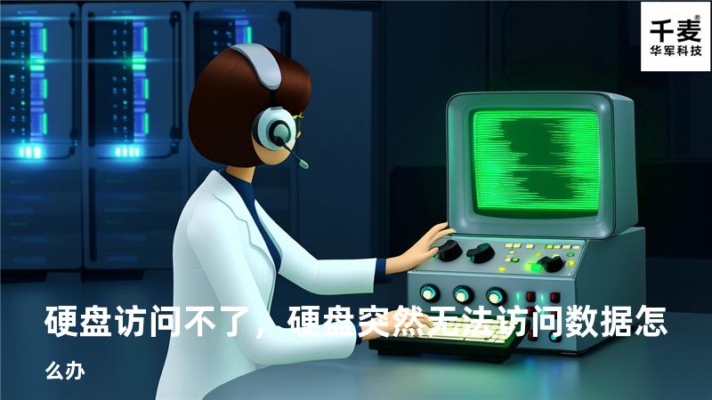 硬盘访问不了，硬盘突然无法访问数据怎么办