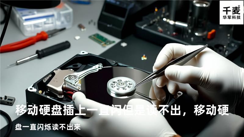 移动硬盘插上一直闪但是读不出，移动硬盘一直闪烁读不出来