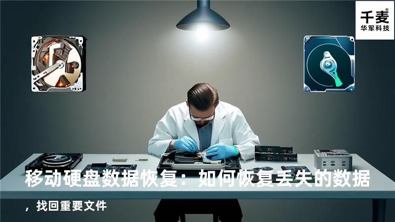 移动硬盘数据恢复：如何恢复丢失的数据，找回重要文件