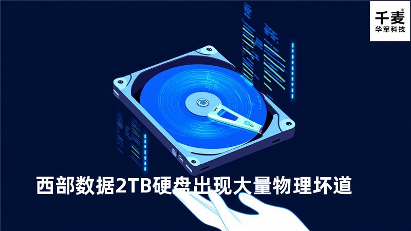 西部数据2TB硬盘 出现大量物理坏道