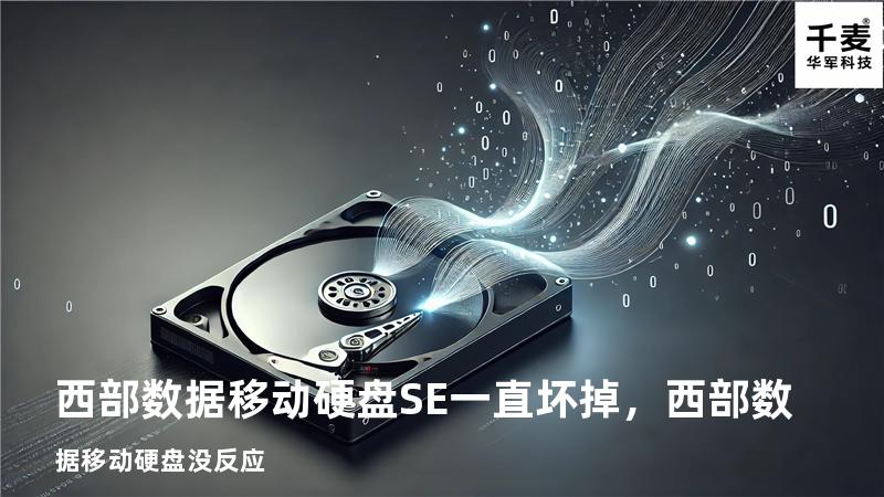 西部数据移动硬盘SE一直坏掉，西部数据移动硬盘没反应