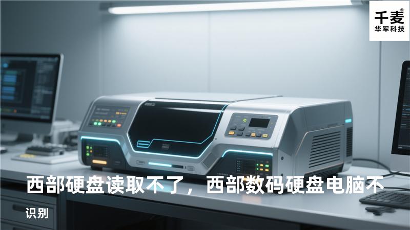 西部硬盘读取不了，西部数码硬盘电脑不识别