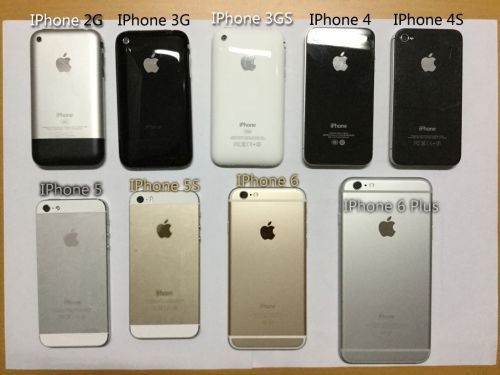 iPhone6s要来了：各代iPhone多图怀旧欣赏