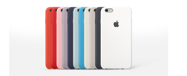 apple为iPhone 6s新增了多种颜色的硅胶保护壳