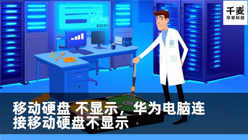移动硬盘 不显示，华为电脑连接移动硬盘不显示