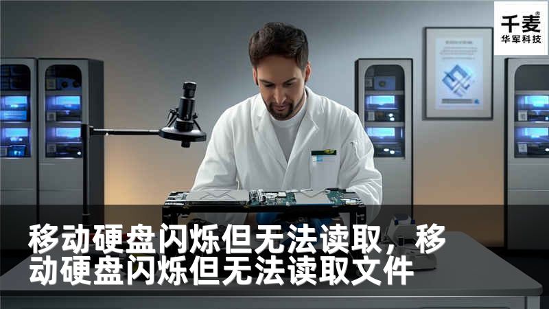 移动硬盘闪烁但无法读取，移动硬盘闪烁但无法读取文件