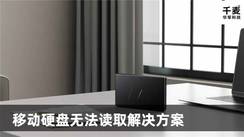 移动硬盘无法读取解决方案