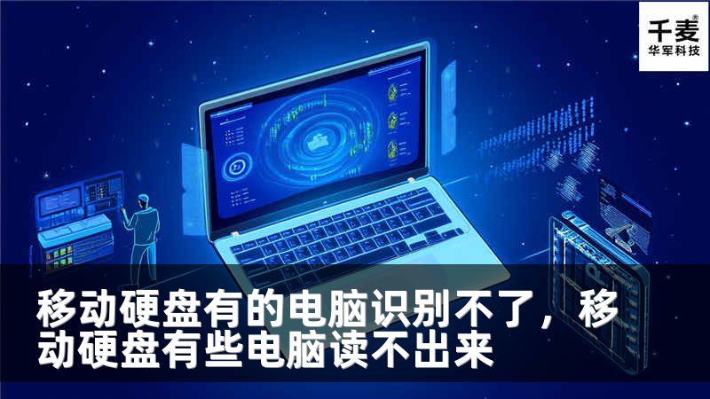 移动硬盘有的电脑识别不了，移动硬盘有些电脑读不出来