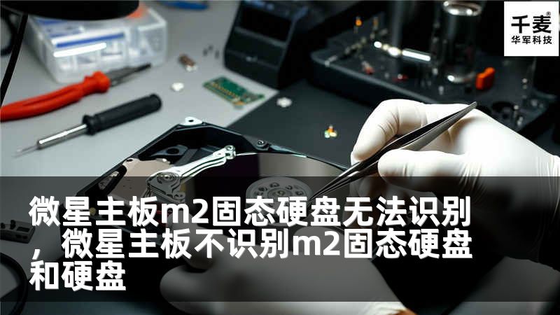 微星主板m2固态硬盘无法识别，微星主板不识别m2固态硬盘和硬盘