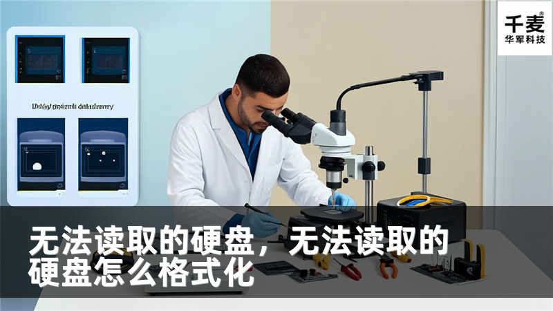 无法读取的硬盘，无法读取的硬盘怎么格式化