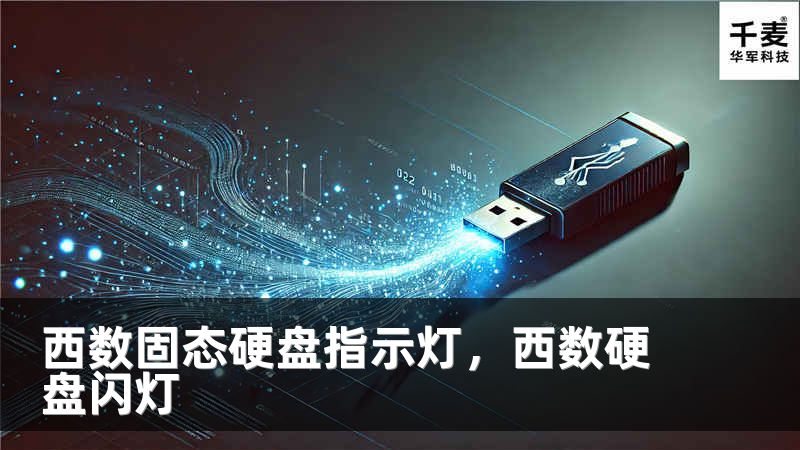 西数固态硬盘指示灯，西数硬盘闪灯