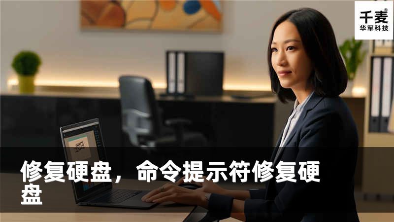 修复硬盘，命令提示符修复硬盘