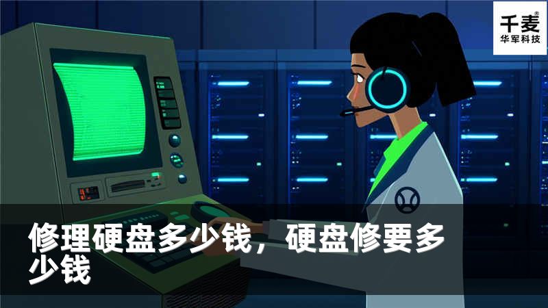 修理硬盘多少钱，硬盘修要多少钱