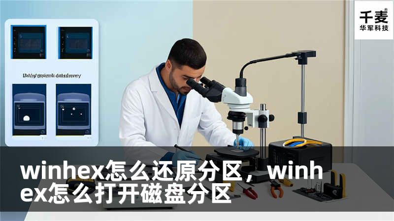 winhex怎么还原分区，winhex怎么打开磁盘分区