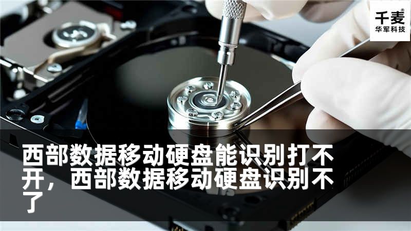西部数据移动硬盘能识别打不开，西部数据移动硬盘识别不了