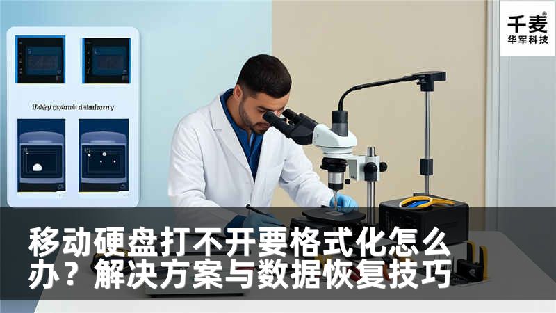 移动硬盘打不开要格式化怎么办？解决方案与数据恢复技巧