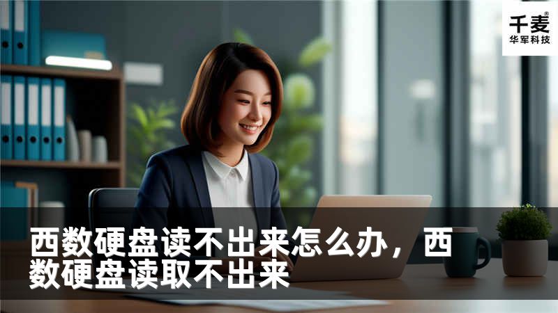 西数硬盘读不出来怎么办，西数硬盘读取不出来