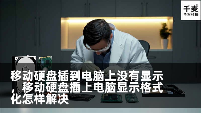 移动硬盘插到电脑上没有显示，移动硬盘插上电脑显示格式化怎样解决