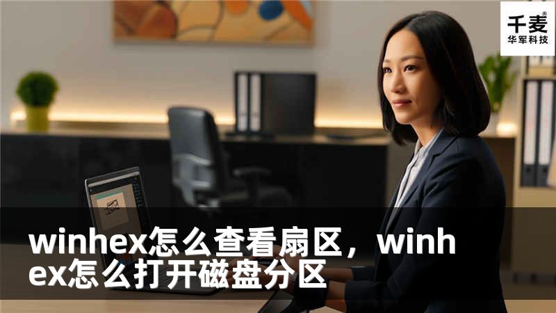winhex怎么查看扇区，winhex怎么打开磁盘分区