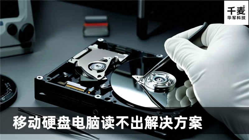 移动硬盘电脑读不出解决方案