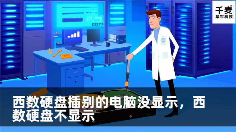 西数硬盘插别的电脑没显示，西数硬盘不显示